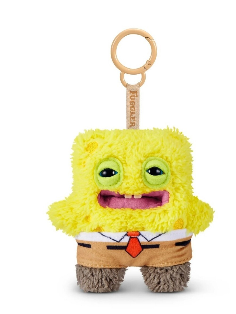 Fuggler X Spongebob Squarepants Plush Keychain - Spongebob Squarepants